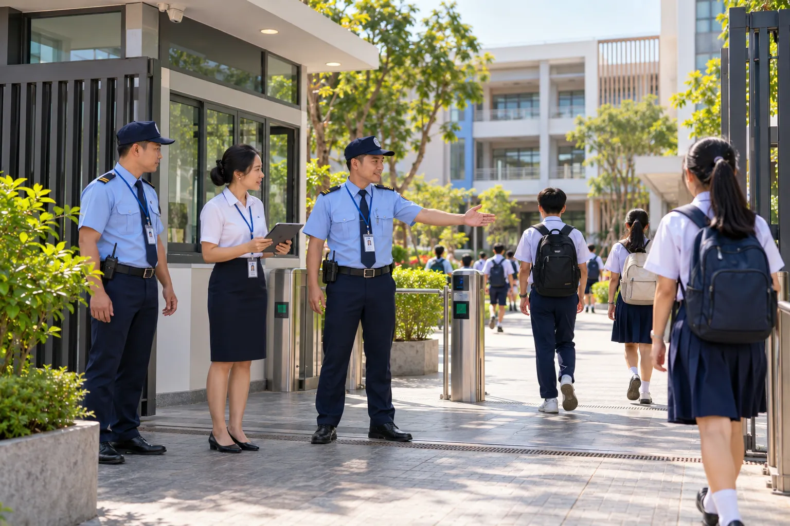 Vận hành An ninh Trường học: Từ nhân viên bảo vệ đến một hệ thống vận hành đáng tin cậy